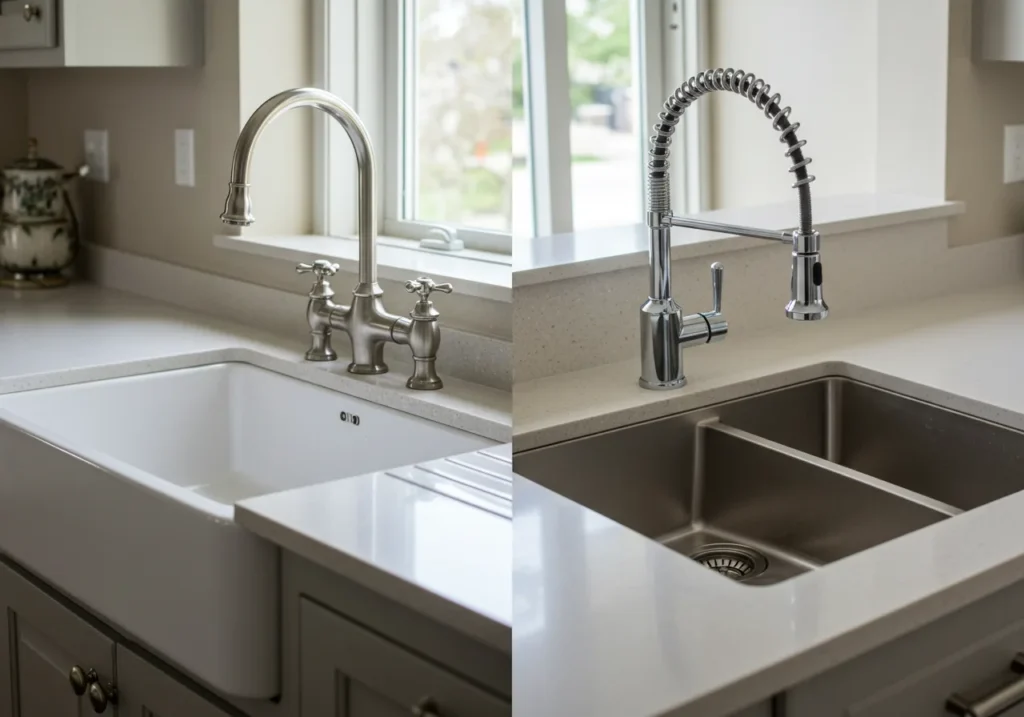 farmhouse kitchen sink