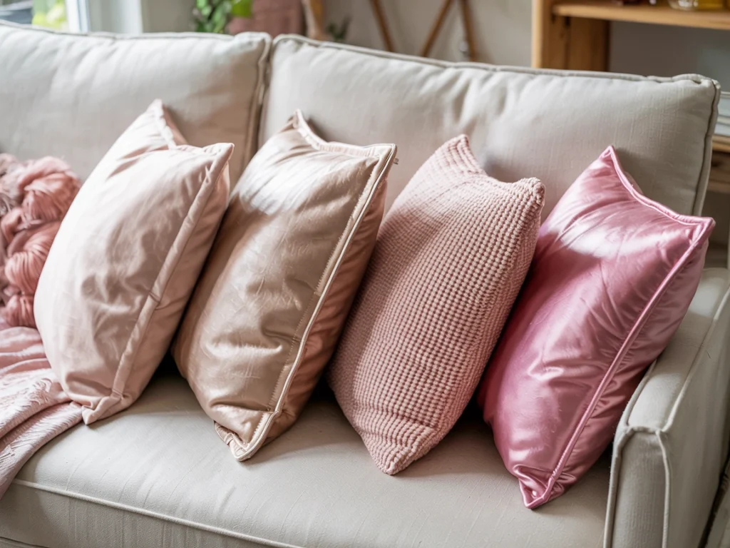 Pink Decorative Pillows