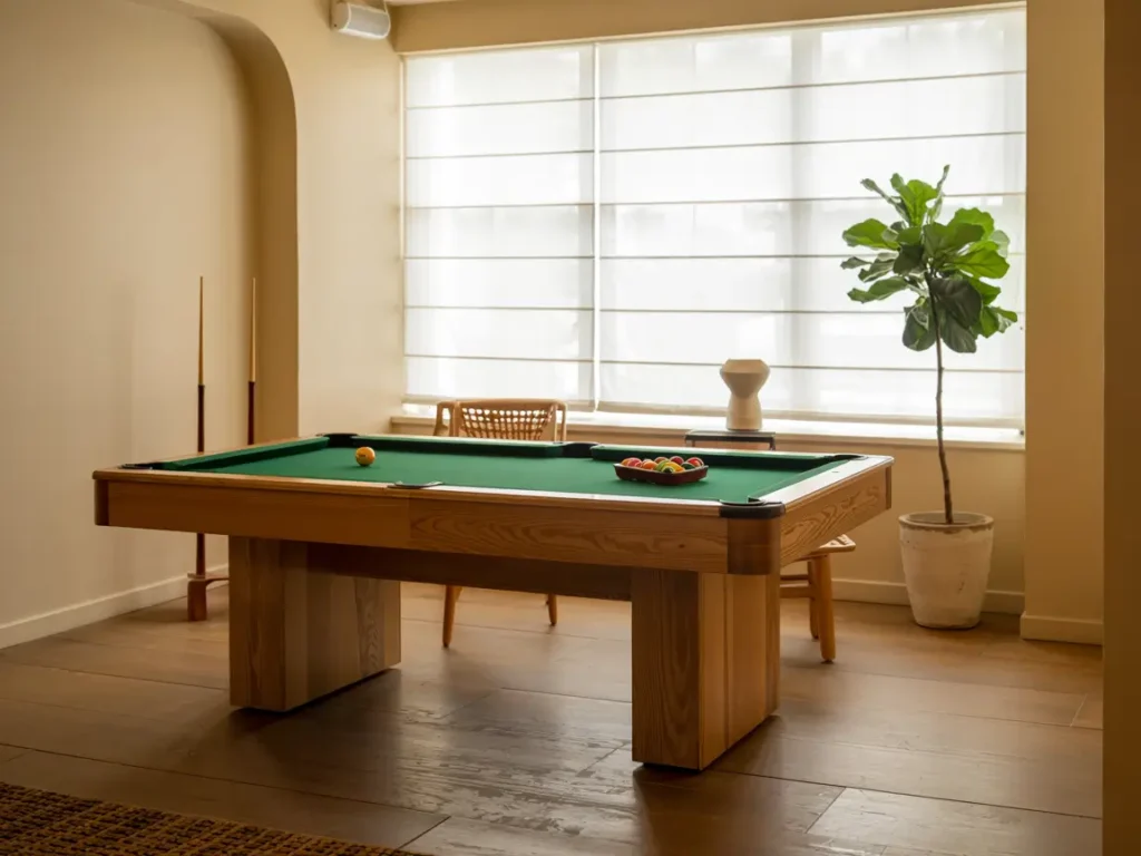 dining room table pool table combo