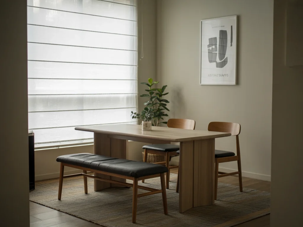dining room sets with bench