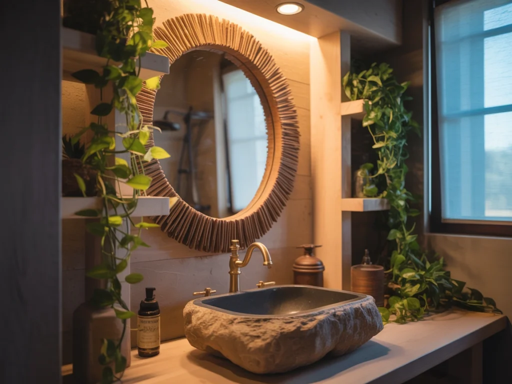 vintage oval mirror bathroom, custom oval mirror