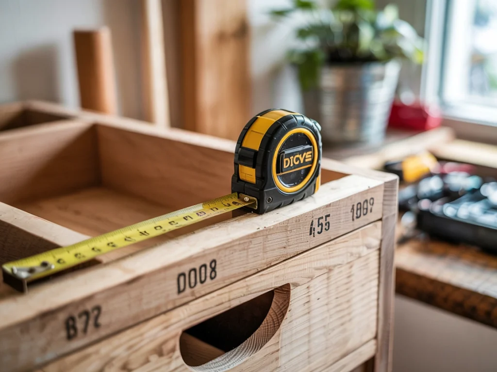 measure kitchen drawer box dimensions accurately